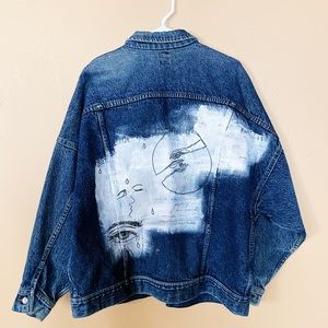 Customized art Lee Jean Jacket